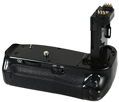 DSTE Multi-Power Vertical Battery Grip Holder Compatible for Canon EOS 6D MARK II Digital SLR Camera as BG-E21