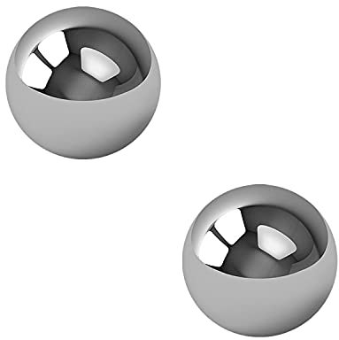 Othmro Präzisions-Chrom-Stahl-Kugellager Stahlkugeln, 13 mm, G10, 20 Stück, 25 mm, 2 Stück, 1