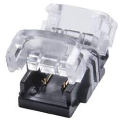 INVISIBLE 10 x LED-Verbinder, 2 polig, 8mm Breit, Flach auf Strip