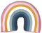 follwer0 Regenbogen Plüsch Kissen Bogen U Form Nackenkissen Stofftier Stoffpuppe Kissen Für Spielzimmer Kinder Schlafen Dekokissen Sofa Schlafzimmer Dekoration