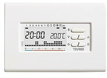 Maxxistore® - BPT TH400BB crono termostato digitale settimanale bianco BPT69404200