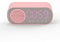 Alarm Clock with Bluetooth Speaker/Backlit Light/Mirror Screen, Portable Micro USB Charging FM Radio Digital Clock with HiFi Sound Gift for Girls Reading Traveling Sports