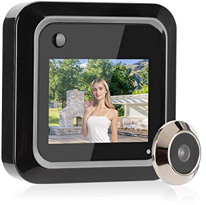 Door Peephole Camera, 145° Wide-Angle Security Door Camera, Smart Entry Door for Home Front Door Apartment