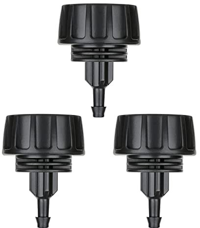 Yulaiyoen Adaptador de manguera de jardín para grifo, tubo de riego por goteo de 14 pulgadas x adaptador de grifo giratorio de 34 FHT, convierte manguera de jardín de 34 pulgadas a tubo de goteo