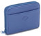 Van Der Rich ® - Mini Porte Monnaie en Cuir avec Porte-clés - Femme (Bleu)