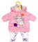 Dolly Moda, Puppenkleidung, Outfit mit Kätzchen 43 cm für 39-46 cm große Puppen in rosa, Pulli und Leggins, 871423, Zapf Creation