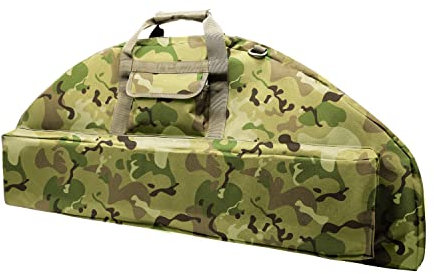 Alephnull Compoundbogen-Etui Weiches Bogenetui Compoundbogen-Tragetasche mit Pfeiltasche (CP, Groß)