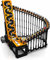 BlueBrixx – Mould King 26008 Kugelbahn Harfe aus Klemmbausteinen mit 1508 Bauelementen. Lieferung in Originalverpackung.