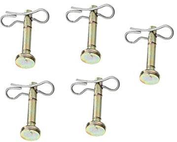 Happyyami 5 Sätze Scherstift Für Schneefräse Rasenmäher Teile Schneefräse Schere Abscherbolzen -ersatz Schneefräse Scherbolzen Schneefräse Ersatzteil Shear Pins Suite Metall