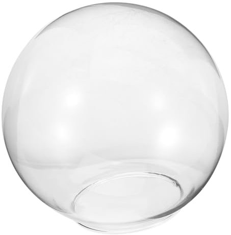 Ciieeo Kugel Lampenschirm Aus Glas ø 130mm Dekorativer Lampenschirm Für Kronleuchter Ersatz Glasschirm Für Hängelampen Glas Antike Amber Optik Für Stilvolle Beleuchtung