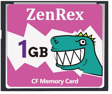 ZenRex 1GB CompactFlash Memory Card CF Card UDMA High Speed for Camere