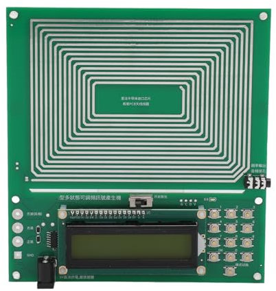 Generador de Onda Sinusoidal Pura de Resonancia de 7,83 HZ Resonador de Audio Ajustable 0,01~100000 Generador de Impulsos de Baja Frecuencia para Mejorar el Sueño y la