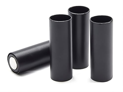 NaDeco Magnet Kerzen Halter für Stabkerzen, viele Modelle wählbar | Metall-Kerzenhalter mit Magnet | Stabkerzenhalter magnetisch | Kerzenständer aus Metall, Farbe:Schwarz, Größe:H 7 cm