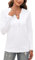 Aottori Strickjacke Damen Kurz Cardigan mit Kapuze Reißverschluss Langarm Kapuzenpullover Herbst Winter Jacke Elegant Casual Strickcardigan Pullover Outerwear Strickmantel Weiß S