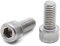 10x Vis CHC M8 x 16mm inox - Vis BTR en Acier Inoxydable A2 Six pans Creux Tête Cylindrique - DIN 912 tête ronde pour rondelle et écrou