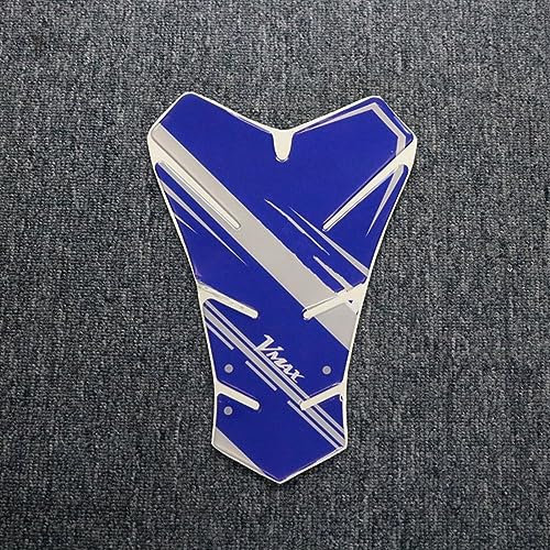 MPODYTSF Aufkleber für Motorrad Für Yamaha X Max 125 250 400 300 VMAX V Max Motorrad Dekorative Aufkleber Aufkleber Kraftstofftank Aufkleber Abdeckung Pad(Blu)