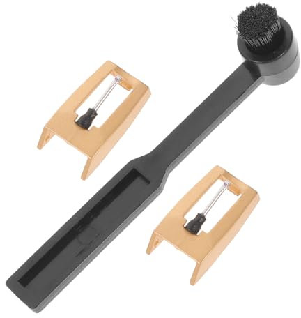 JOINPAYA 2stücke Plattenspieler-ersatznadeln Plattenspieler-nadeln Phonographen-vinyl-plattennadeln Mit Reinigungsbürste