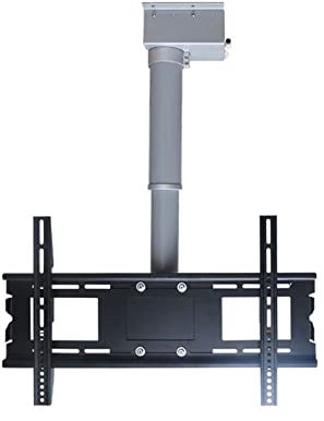 UUYRSZS Motorized Tv Mount - Adjustable Ceiling TV Mount Bracket, with Remote Control Motorized TV Stand, for 26-70 Inch Big Screen TV (Size : 120cm)