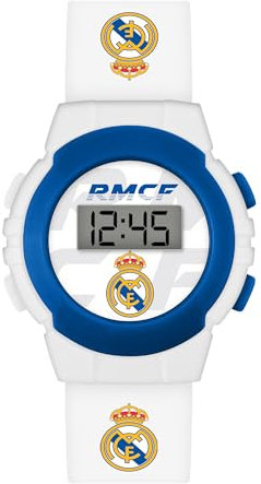 Real Madrid Jungen Digital Quarz Uhr mit Silikon Armband RM00014