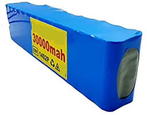 Batterie De Vélo Électrique Batterie PVC Étanche 52V 30Ah avec Chargeur Et BMS 14S2P E-Bike Batteries Batterie Haute Puissance pour 250W-1000W Moteur 52V 30Ah,XT60