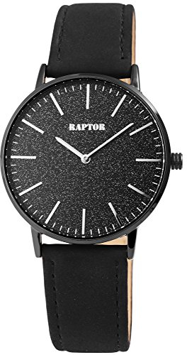 Raptor Glam Unisex-Uhr Damen Herren Analog Armbanduhr Quarz RA20024