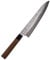 Syosaku Japanese Chef Knife Hammered Damascus VG-10 46 Layer Octagonal Walnut Handle, Gyuto 9.5-inch (240mm)