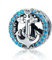 Anker Charm 925 Sterling Silber Segeln Charm Bootfahren Charm Jahrestag Charm für Pandora Charm Armband (E)