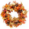 Künstliche Kürbisse Kranz Herbstlaub Ahornblatt Herbst Kranz Haustür Dekor Kranz Wand Hochzeit Dekoration
