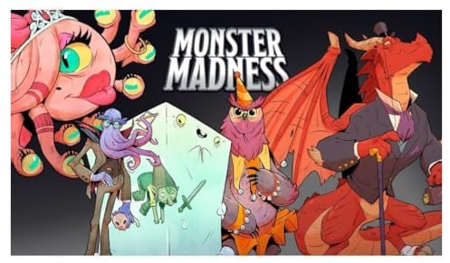 Dungeons & Dragons Dungeon Mayhem Kartenspiel: Monster Madness