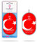 GLÜCKSBLATT premium Autoparfüm Duft Flag Türkei