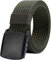 LionVII Herren Nylon Gürtel Tactical Military mit Kunststoffschnalle 130cm(Armeegrün)