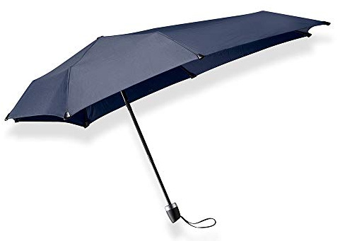 senz ° mini foldable storm umbrella midnight blue