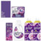 9tlg. Set kompatibel mit Wohlfühl Kollektion Blütentraum | 2x1400ml Weichspüler 112WL + Color-Waschmittel flüssg + Wäscheparfüm + Wäschepods + Duftbox Lavendel + 3tlg. EK-Set