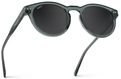 WearMe Pro Polarized Classic Round Retro Women's Sunglasses