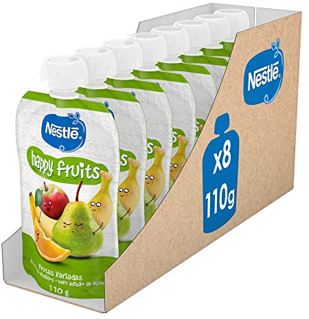 NESTLÉ Pure Happy Fruits 110g - Pack de 8