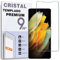 REY Protector de Pantalla para Samsung Galaxy S22 Ultra, Cristal Vidrio Templado Premium