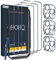 QHOHQ 3 Pezzi Vetro Temperato per iPhone 14 Pro Max 6.7 pollici e 3 Pezzi Pellicola Fotocamera, Pellicola Prottetiva Anti Graffio, Durezza 9H, Vetro Protettivo per iPhone 14 Pro 6.7