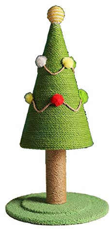 LELAMP Árbol de Navidad, Gato, Marco de Escalada, Garra de molienda, rascador de Gato, Muebles para Mascotas, Decoraciones, Gatito, Escalada, casa de Gato