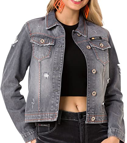 Cipo & Baxx Damen Jacken – Stylische Casual Übergangsjacken im Modernen Streetwear Design mit Reißverschluss & Details – Modische Freizeitjacken für Alltag, Party & Outdoor – Jackenseries