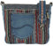 Sunsa Damen Taschen Umhängetasche Handtasche Canvas & Jeans. Große Boho Crossbody Tasche/bag Schultertasche, Geschenkideen für Frauen/Mädchen nachhaltige Produkte (schwarz/braun/bunt)