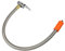 QUARKZMAN Reifenfüll Schlauch Adapter M6 ohne Entlüftungsventil 40 cm / 15,75 Zoll