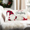 Ohok Dekorativ Weihnachten Kissenbezug 30x50 cm, Polyester Leinen Zierkissenbezüge Merry Christmas Kissenbezüge Dekor Kissenhülle Set für Schlafzimmer Wohnzimmer Sofa (Weihnachtsmann)