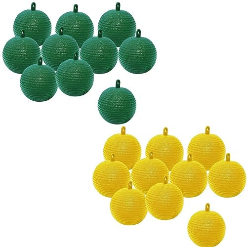 BaoT8YLu 20 Pièces Pièges à Insectes Boule De Piège à Mouches Suspendue Attrape Mouche Collant Ecologic Fly Trap Mouche Piège Collant pour Attrape-Mouches à Fruits Attrape-parasites Extérieur