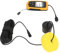 Tragbarer Fischfinder, Sonar Castable Kayak Boat Fishfinder Kabelgebundener Wandler Kajak Fish Finder Kit LCD-Display Handheld Fish Finder