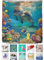 arteneur® - Delfine - Anti-Schimmel Duschvorhang 180x200 - Recycelt mit Öko-Tex Standard 100 - Beschwerter Saum, Blickdicht, Wasserdicht, Waschbar, 12 Ringe & E-Book