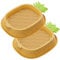 Glixoft Pineapple Cat Grass Planter Cat Grass Seed Tray Cat Plant Planting Bowls Nursery Cat Plant Box Sprouting Container for Planting Cat Grass