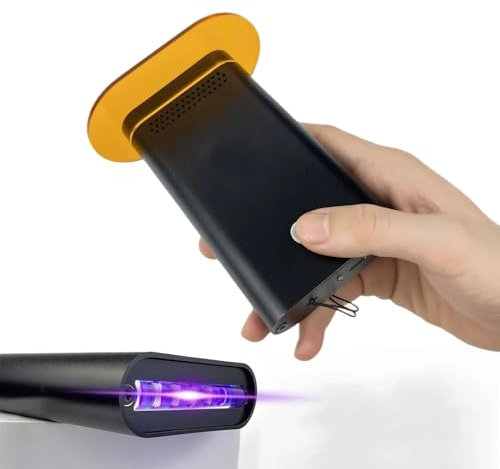 V Light Hair Extension Kit, 395nm UV Light Hair Extension Machine, Portable Fast Curing Hair Extension UV Glue V Light Wig Extension LED UV Lamp for Home Salon