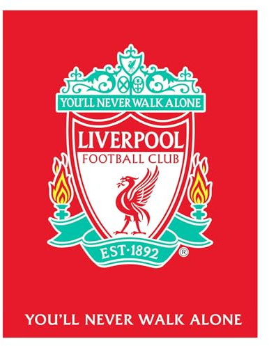 Character World Liverpool Bedroom Rug Set, YNWA Design | Football Official Merchandise | 70x90 cm