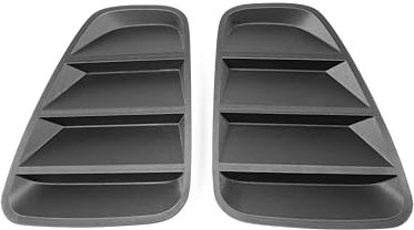 Ricreo Copertura Fanale Posteriore per Abarth 500/595/695 Competizione, Deflettori Aria, Coprifanale Cover Stop Design per Fiat 500 Nido d'Ape (Deflettore)