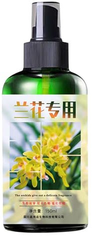 Vitalspray für Orchideen, 150 ml Pflanzenpflege für Orchideen, vitalisierendes Orchideen Spray zur Optimalen Blattpflege